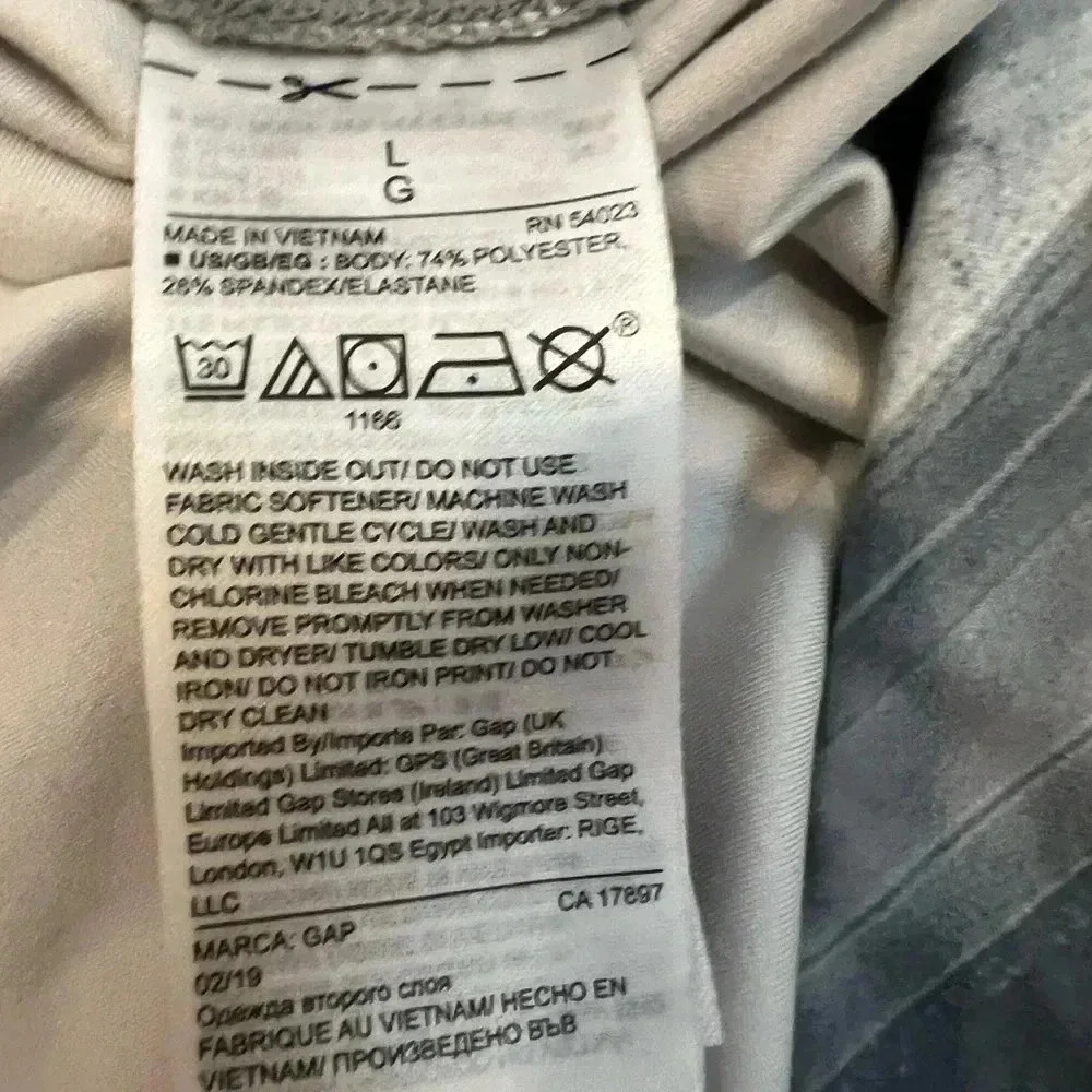 Gap Fit Gapfit Eclipse Capris Workout Leggings Hi… - image 7